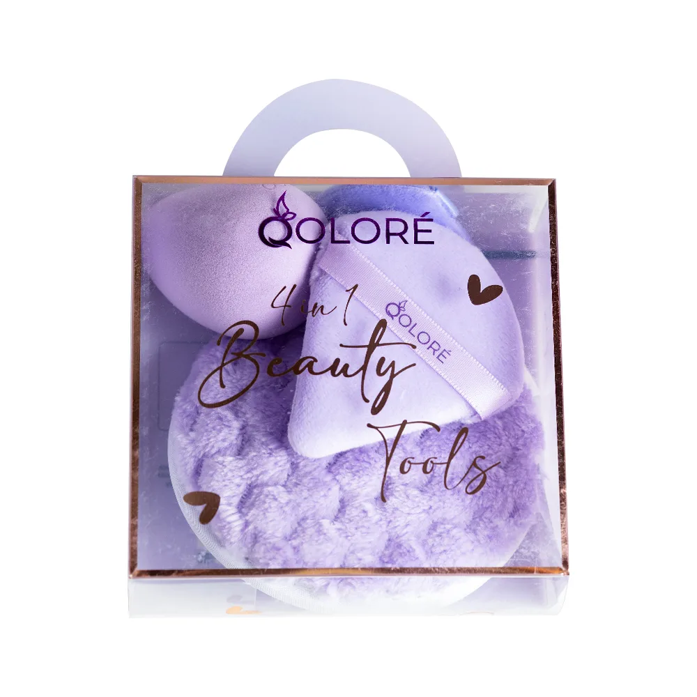 Qolore 4In1 Beauty Tools - Purple