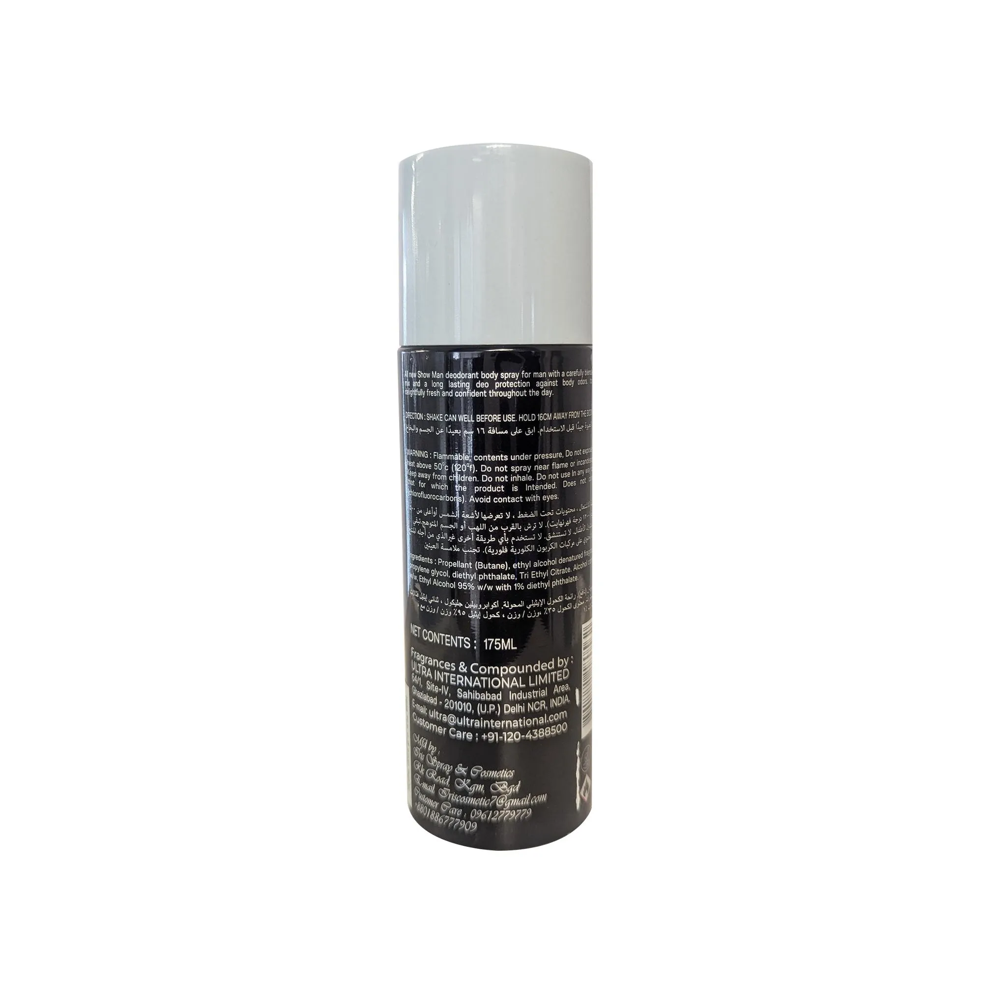 Iris Show Man Deodorant Male 175Ml